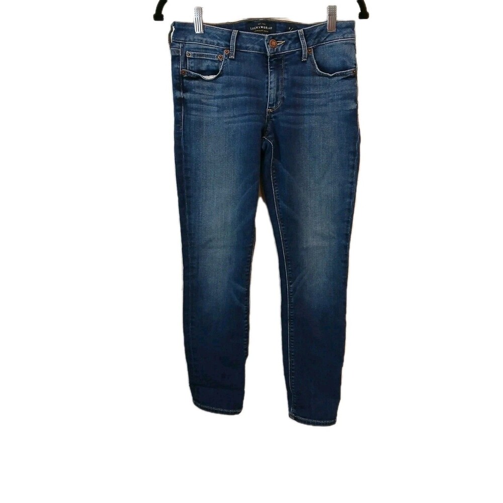 Lucky Brand Jeans Womens 2/26 Blue Denim  Lolita Capri Pants